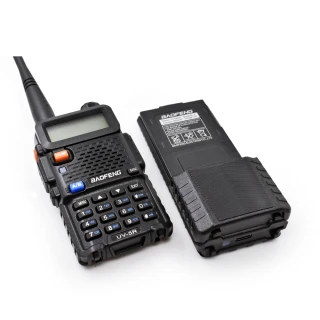 【寶峰】雙頻無線對講機TYPE-C充電(UV-5R電池大升級3800mAh)