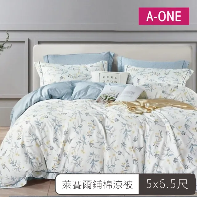 【A-ONE】買一送一 吸濕排汗-台灣製萊賽爾纖維涼被(多款任選)