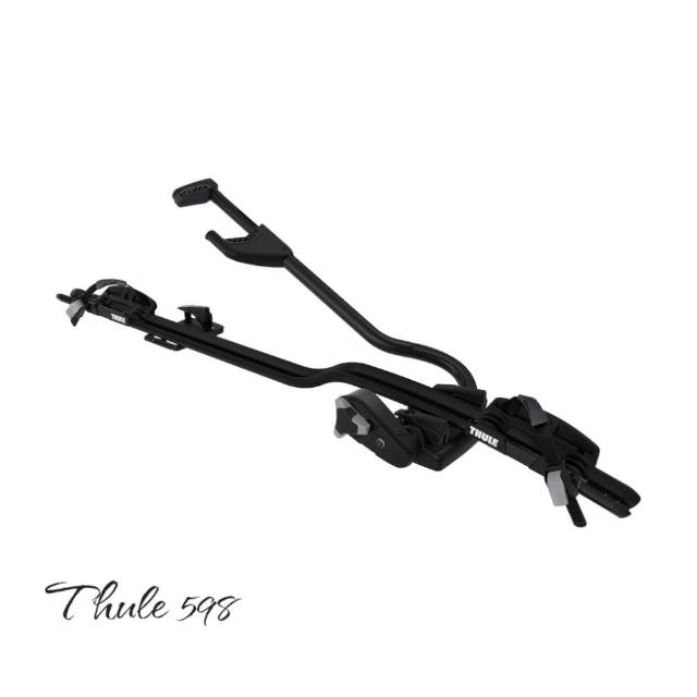 【Thule 都樂】THULE 都樂 598B ProRide 直立式腳踏車架(粉體烤漆黑)
