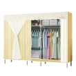 【VENCEDOR】2.1米加寬加大2.5管徑窗簾式組合布衣櫥(DIY衣櫥-衣櫃-布衣櫥-1入)