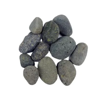 【蔬菜之家】黑卵石 5分 20公斤±5%裝(黑色鵝卵石.健康步道石.鋪面石)