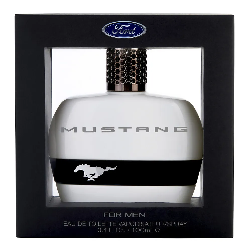 【FORD MUSTANG 福特野馬】美式傳奇白鑽男性淡香水100ml(專櫃公司貨)