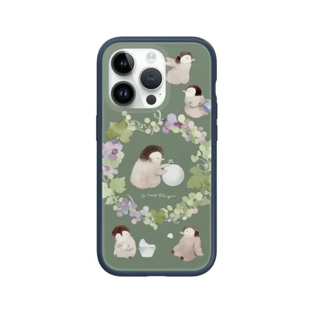 【RHINOSHIELD 犀牛盾】iPhone 11/11 Pro/Max Mod NX手機殼/涼丰系列-好忙的小企鵝(涼丰)