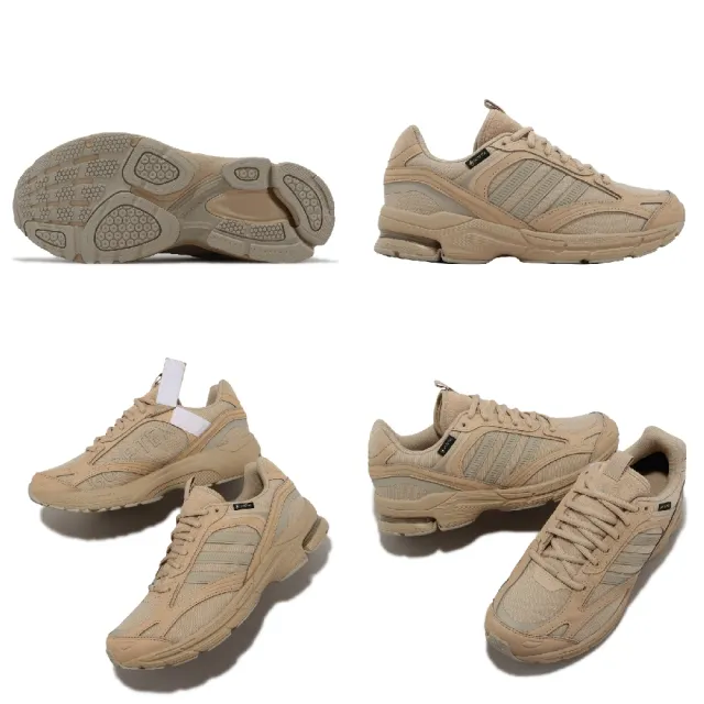 【adidas 愛迪達】慢跑鞋 Spiritain 2000 GTX 男女鞋 棕 防水 抗扭轉 緩震 運動鞋 愛迪達(IF9080)