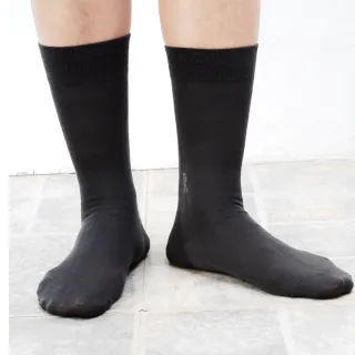 【ROBERTA 諾貝達】12雙入-諾貝達刺繡紳士襪(西裝襪.男士襪.上班族R4005-3色組)