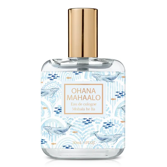 【OHANA MAHAALO】築夢藍鯨輕香水30ml(專櫃公司貨)