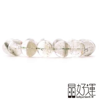 【晶好運】天然清透綠幽手珠14mm/招財開運石(BB-397/現貨)