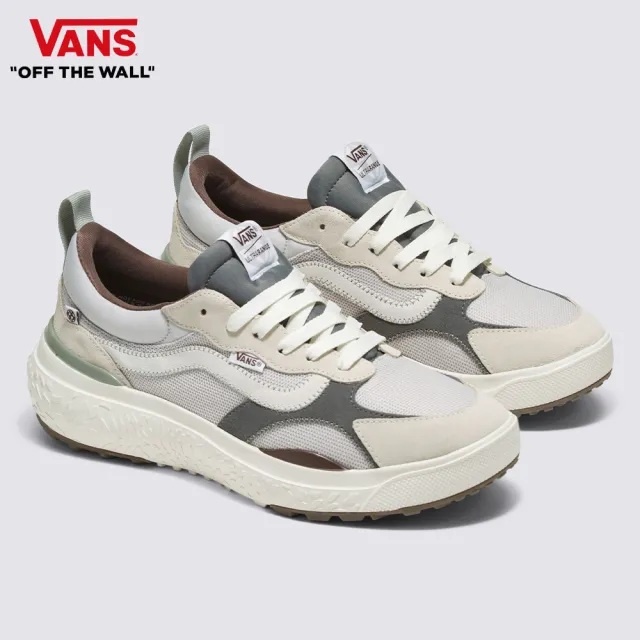 【VANS 官方旗艦】UltraRange Neo VR3 男女款米白色拼布滑板鞋/休閒鞋