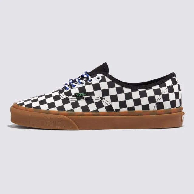 【VANS 官方旗艦】Authentic 男女款黑白棋盤格滑板鞋/休閒鞋/帆布