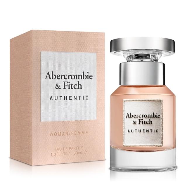 【Abercrombie & Fitch】Authentic 真我女性淡香精 30ml(平行輸入)