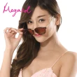 【MEGASOL】寶麗萊UV40金屬鑲鑽高貴鏡架0偏光太陽眼鏡(鑲鑽高貴鏡架-MS1700)