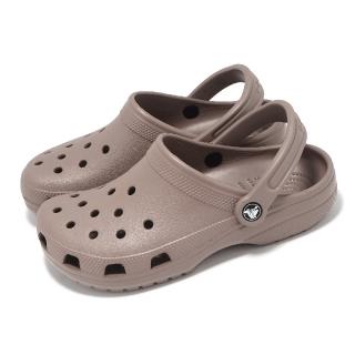 【Crocs】洞洞鞋 Classic 男鞋 女鞋 拿鐵色 經典克駱格 涼拖鞋 休閒鞋 卡駱馳(100012Q9)