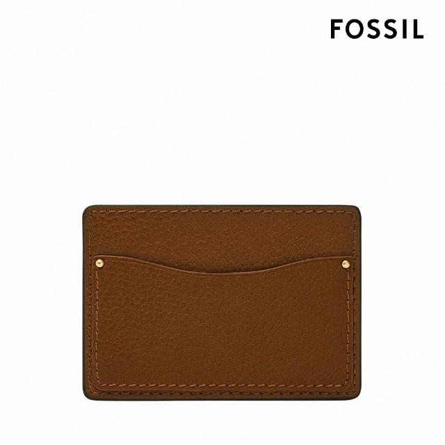 【FOSSIL 官方旗艦館】Anderson 真皮卡夾-咖啡色 ML4575210(禮盒組附鐵盒)