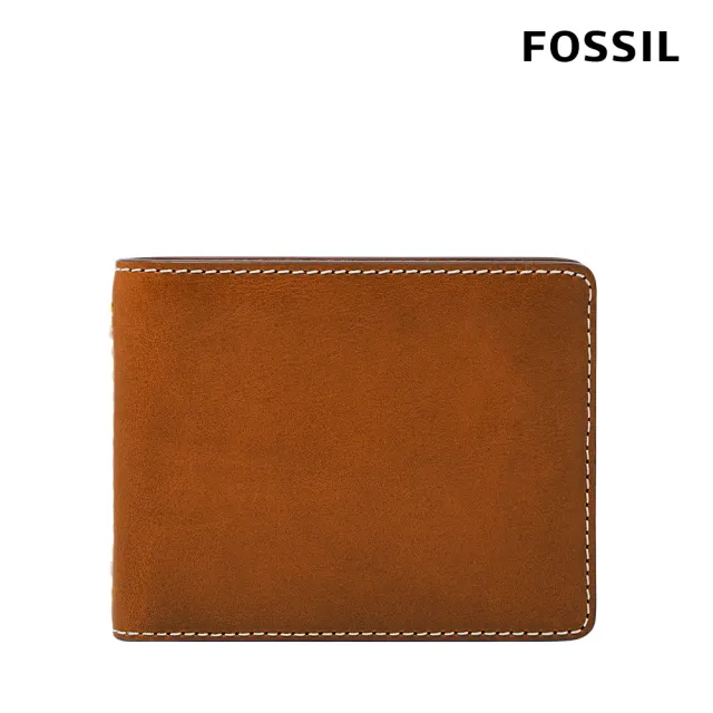 【FOSSIL 官方旗艦館】Tremont 真皮皮夾-干邑色 ML4571222 雙11/1111