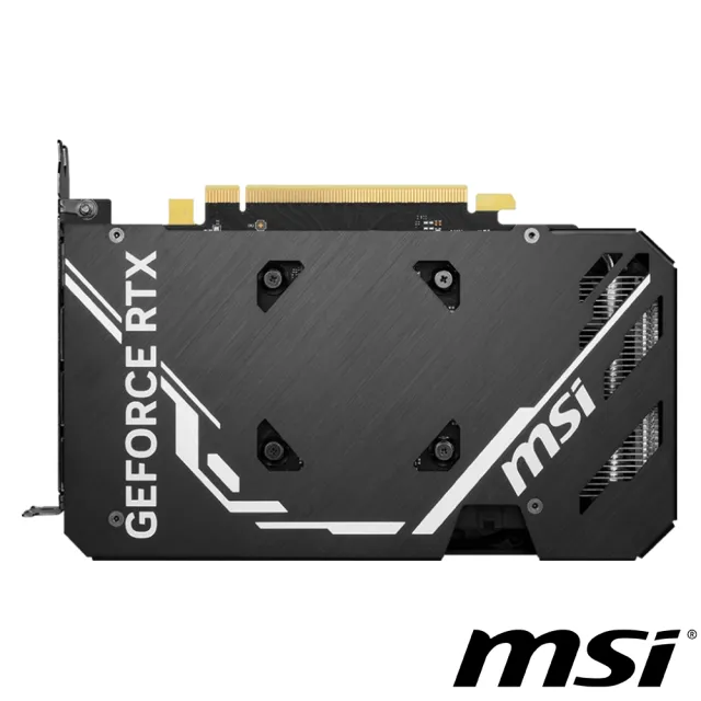 【MSI 微星】GeForce RTX 4060 Ti VENTUS 2X BLACK 16G OC 顯示卡