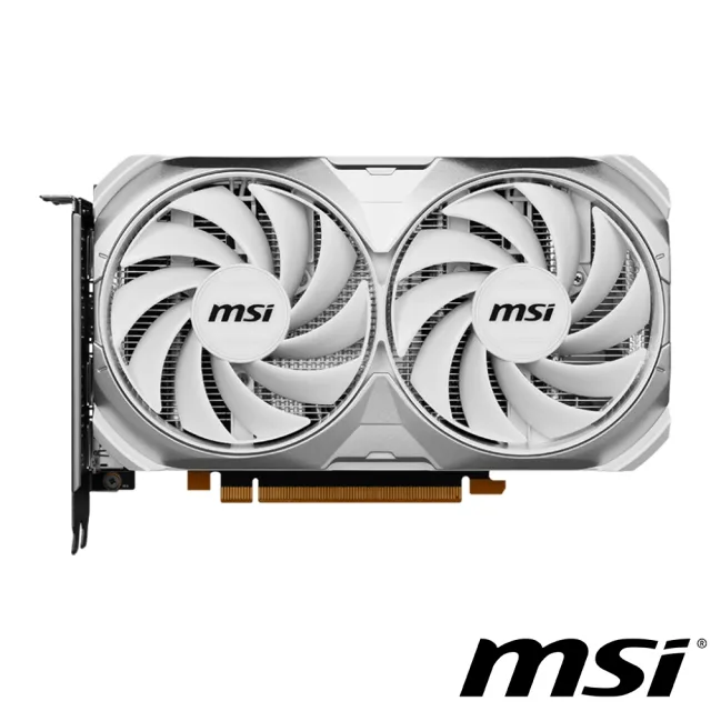 【MSI 微星】GeForce RTX 4060 VENTUS 2X WHITE 8G OC 顯示卡