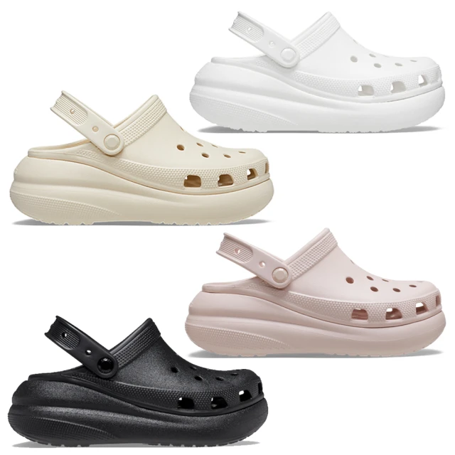 Crocs 中性鞋 經典幾何克駱格(209563-100)優