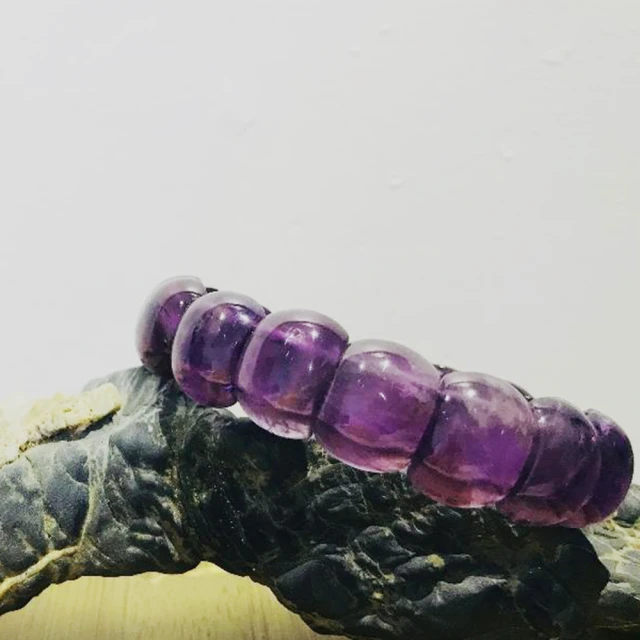 金富發富貴逼人紫水晶鐲型手排