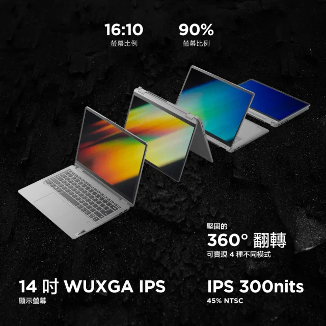【Lenovo】M365★14吋i3翻轉觸控筆電(IdeaPad FLEX 5/82Y00032TW/i3-1315U/8G/512G/W11)