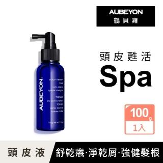 【AUBEYON 鶴貝雍】頭皮甦活淨化平衡露100g(舒緩乾癢敏感泛紅、淨乾屑、強健髮根、控油保濕噴霧)