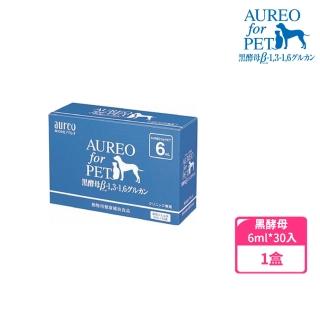 【日本AUREO】黑酵母-寵物營養口服液6mlx30入(狗貓皆可/提升免疫力/寵物保健)