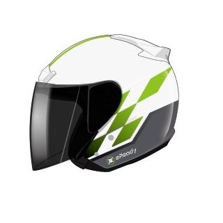 【SUZUKI 臺鈴】eReady品牌彩繪安全帽(安全帽)