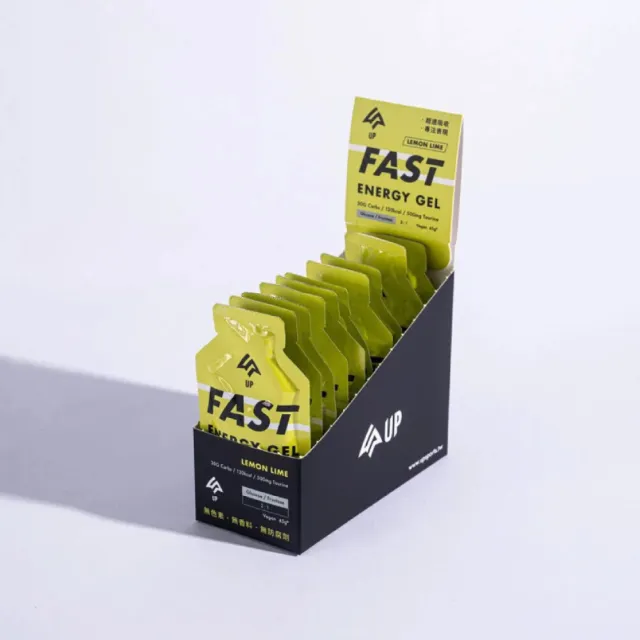 【UP Sports】UP FAST 能量果膠-檸檬萊姆風味 45g*10包