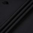 【The North Face 官方旗艦】北面女款黑色吸濕排汗防曬舒適短袖T恤｜83TYJK3
