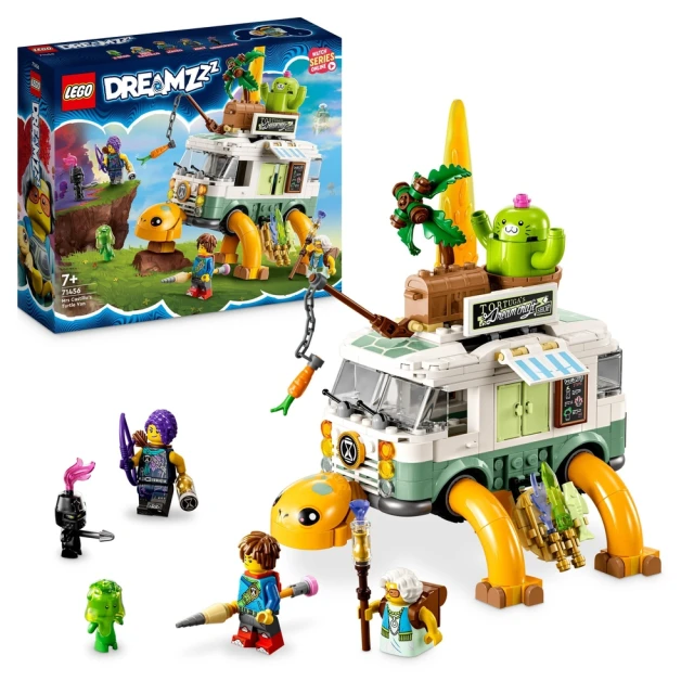 【LEGO 樂高】DREAMZzz 71456 卡斯提歐太太的烏龜車(追夢人的試煉 露營車)