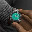 【SEIKO 精工】官方授權 5 Sports系列 經典復古 男機械腕錶 綠 錶徑38mm-SK008(SRPK33K1)