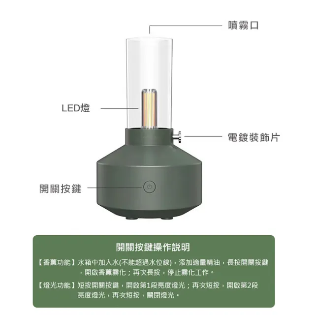 【Fameli】150ml USB充電 精油香薰加濕器(加濕器 生氧機 霧化機)