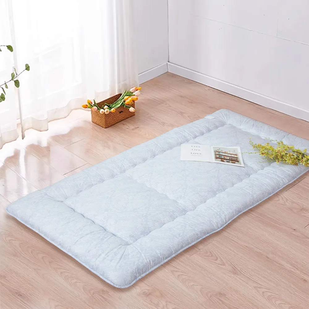 【京都西川】買一送一 雙層羊毛紓壓床墊-單人100x210cm(三折床墊/日本床墊/薄床墊/和室墊)