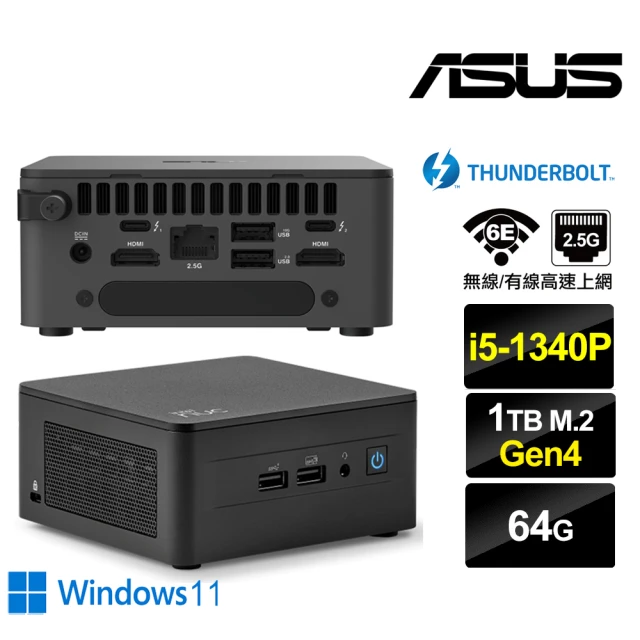 ASUS 華碩 NUC i5十二核{朧月英雄IIAW} Wi