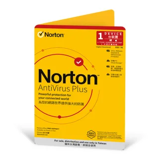 【Norton 諾頓 】Norton 諾頓 防毒加強版-1台裝置1年(Windows/Mac)+rapoo 雷柏無線鍵鼠組X1800S