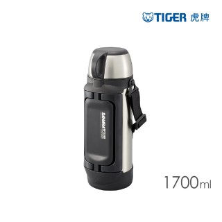 【TIGER虎牌】背帶收納手提2way_不鏽鋼保溫壺 1.65L(MHK-A170)