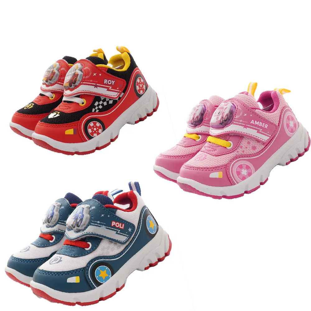 【童鞋520】POLI波力休閒電燈鞋(POKX21222/21223-16-20cm)