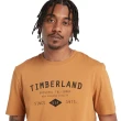 【Timberland】男款小麥色短袖T恤(A2958P47)