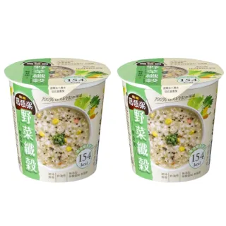 【金車/伯朗】高頓粥 野菜纖穀輕食粥-12杯/箱x2(共24入)