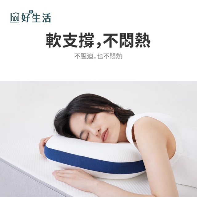 ALAI 寢飾工場 台灣製 抗菌纖維好眠枕1入(纖維枕/可水