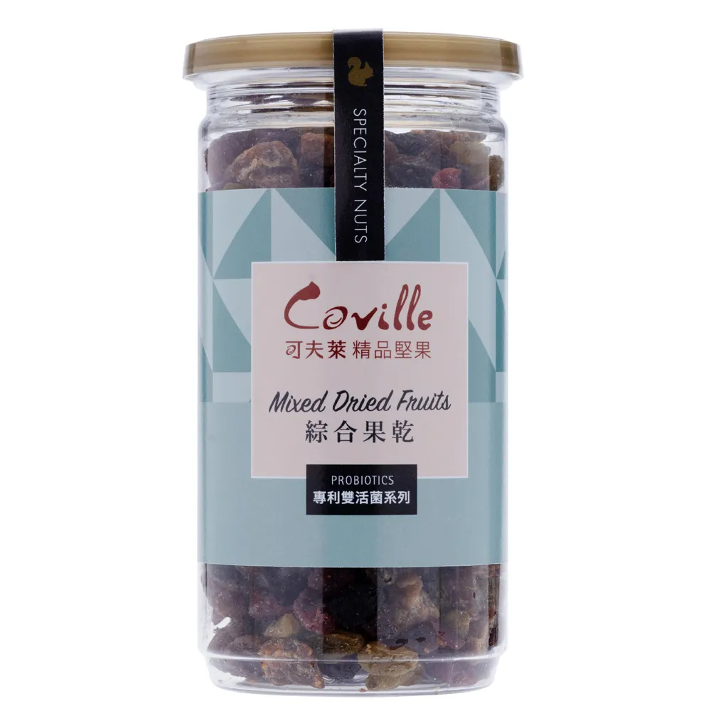 【Coville 可夫萊】養生綜合果乾(200g/罐)