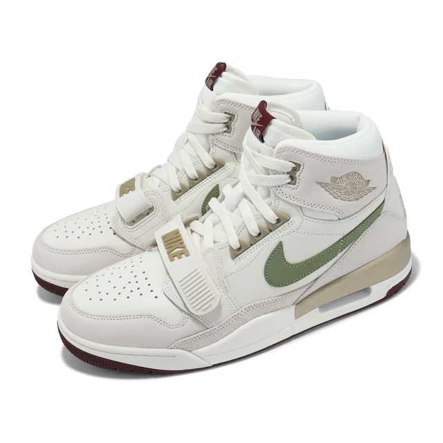 NIKE 耐吉 休閒鞋 Air Jordan Legacy 312 龍年 男鞋 卡其 綠 氣墊 爆裂紋 荔枝皮 喬丹 經典(HF0745-131)