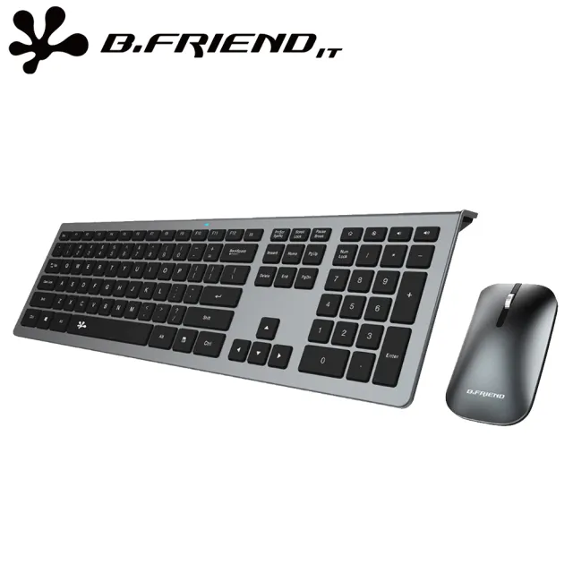 【B.Friend】RF460 剪刀腳 2.4G 無線鍵鼠組