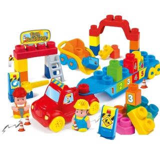 【Clemmy軟質積木】建築工程(軟積木玩具)
