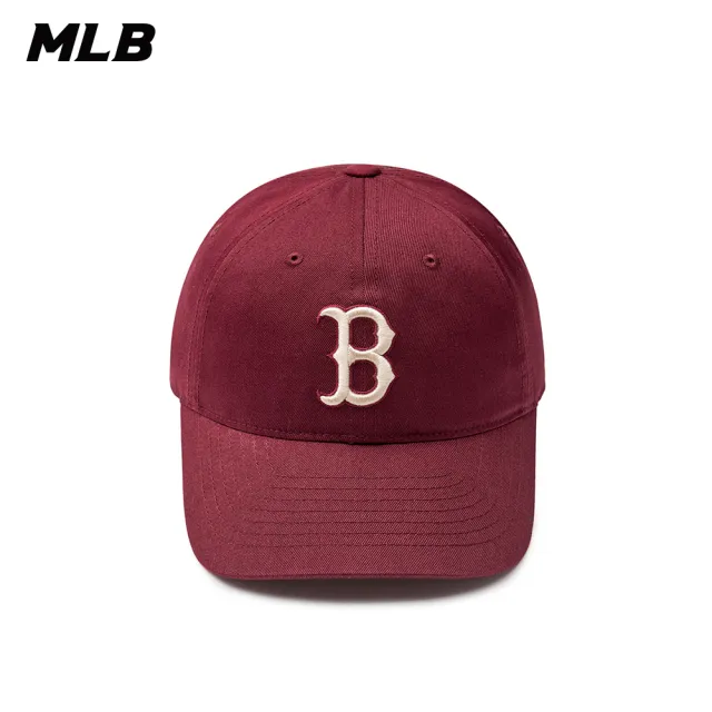 【MLB】N-COVER可調式軟頂棒球帽 波士頓紅襪隊(3ACP6601N-43BDS)