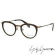 【Y-3 山本耀司】Yohji Yamamoto時尚金屬復古圓框光學眼鏡(黑銅-YY1023-108)