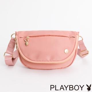 【PLAYBOY】斜揹包 Vigorous系列(粉色)