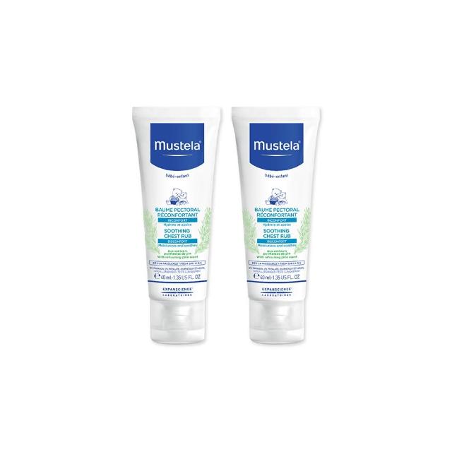 【Mustela 慕之恬廊】慕之幼 康撫膏40ml X2入組(肚肚膏/肚肚安撫)
