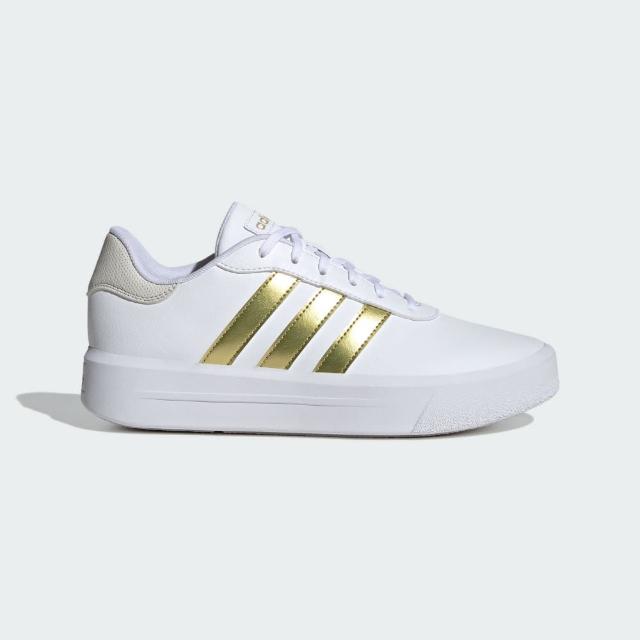 【adidas 官方旗艦】COURT PLATFORM 運動鞋 女 ID3345