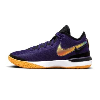 【NIKE 耐吉】Zoom LeBron NXXT Gen EP 男鞋 紫金色 湖人 實戰 LBJ 籃球鞋 DR8788-500