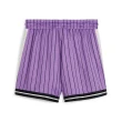 【PUMA】短褲 休閒 運動 排汗 短褲 女 流行系列Fanbase T7 紫色(62434550)